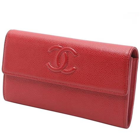 portafoglio chanel rosso|Portafogli Chanel in Vernice Rosso .